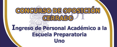 Concurso de Oposici�n Cerrado para el ingreso de Personal Acad�mico